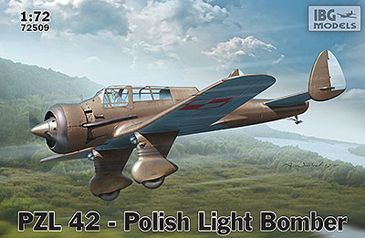 1/72　ポーランド単発試作軽爆撃機PZL42 - ウインドウを閉じる