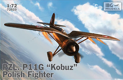 1/72　ポーランドPZL P.11G・ガル翼戦闘機コブス（隼）