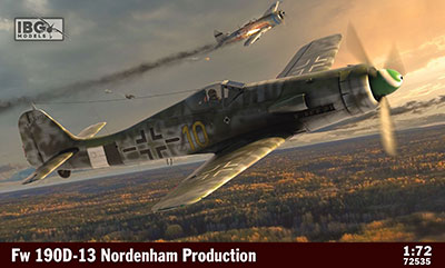 1/72　独・フォッケウルフFw190D-13戦闘機・ノルデンハム工場製 - ウインドウを閉じる