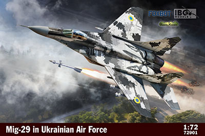 1/72　ウクライナ空軍・ミコヤンMiG-29 9.13ファルクラムC戦闘機 - ウインドウを閉じる