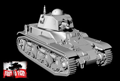 1/72　ポ・ルノーR35軽戦車