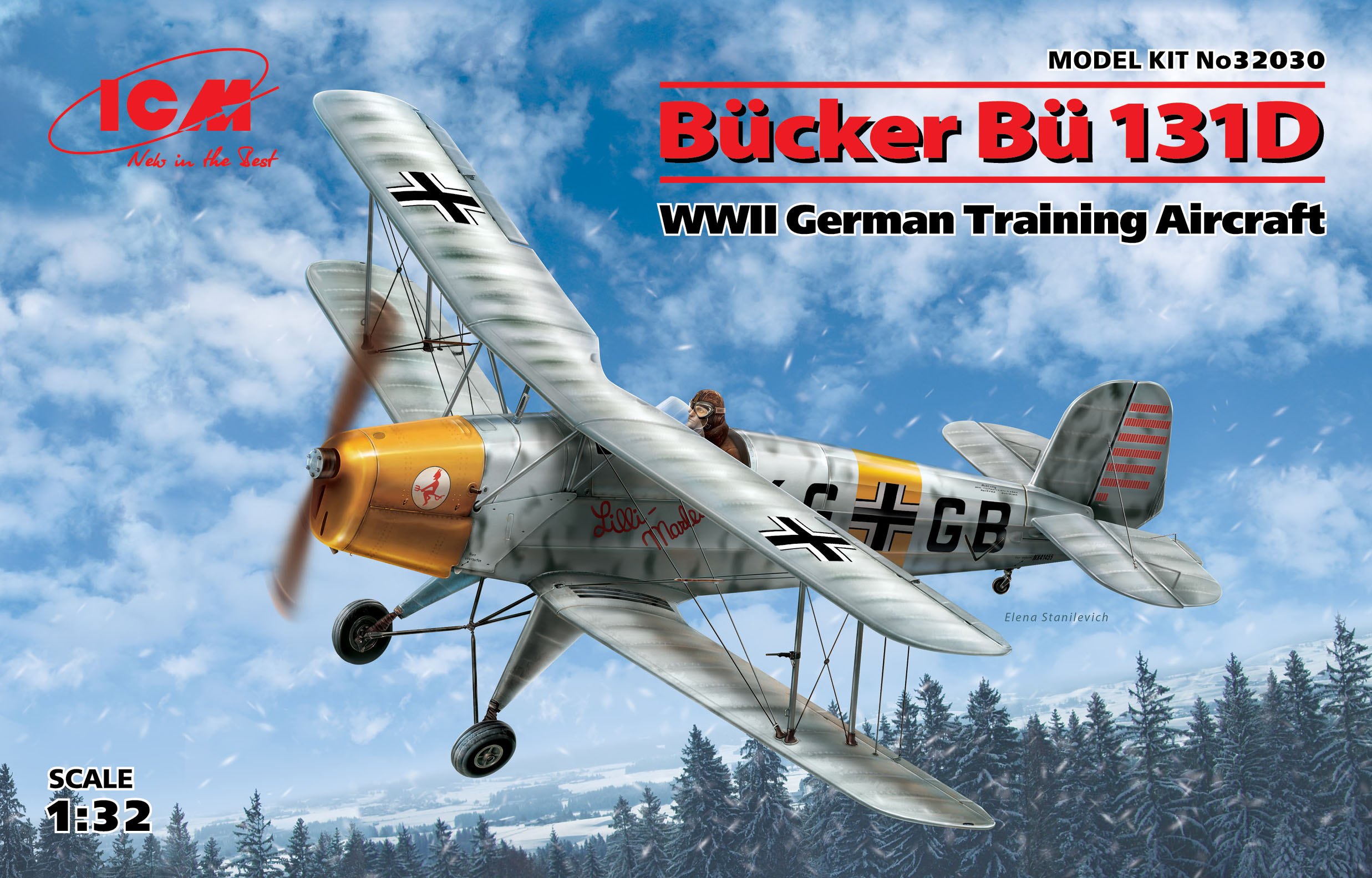 1/32　ビュッカー Bü131D ドイツ練習機 - ウインドウを閉じる