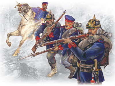 1/35　プロシア歩兵　（1870-71） - ウインドウを閉じる