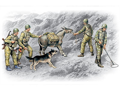 1/35　現用　ソビエト工兵 w/ラバ&軍用犬 （1979-88） - ウインドウを閉じる