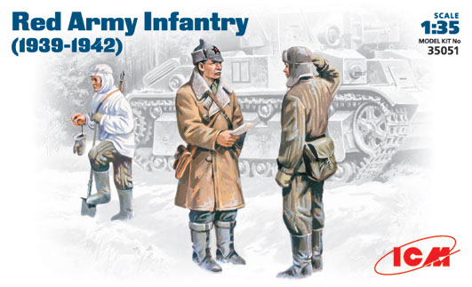 1/35　ソビエト冬季歩兵　（1939-42） - ウインドウを閉じる