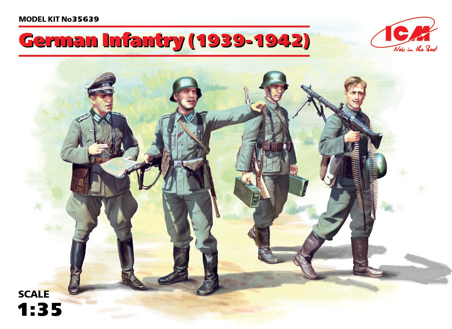 1/35　ドイツ歩兵 (1939-1941) - ウインドウを閉じる