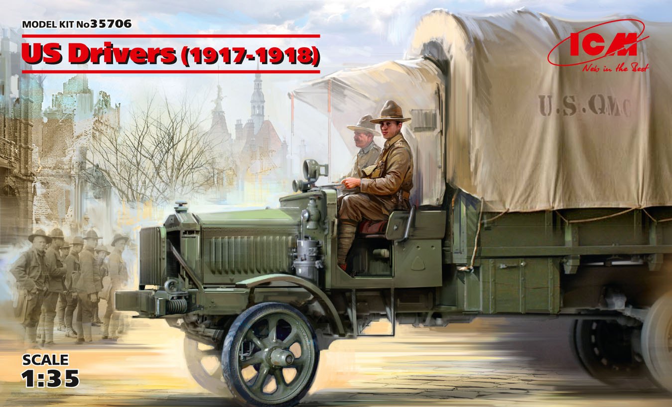 1/35　US ドライバーズ (1917-1918) - ウインドウを閉じる