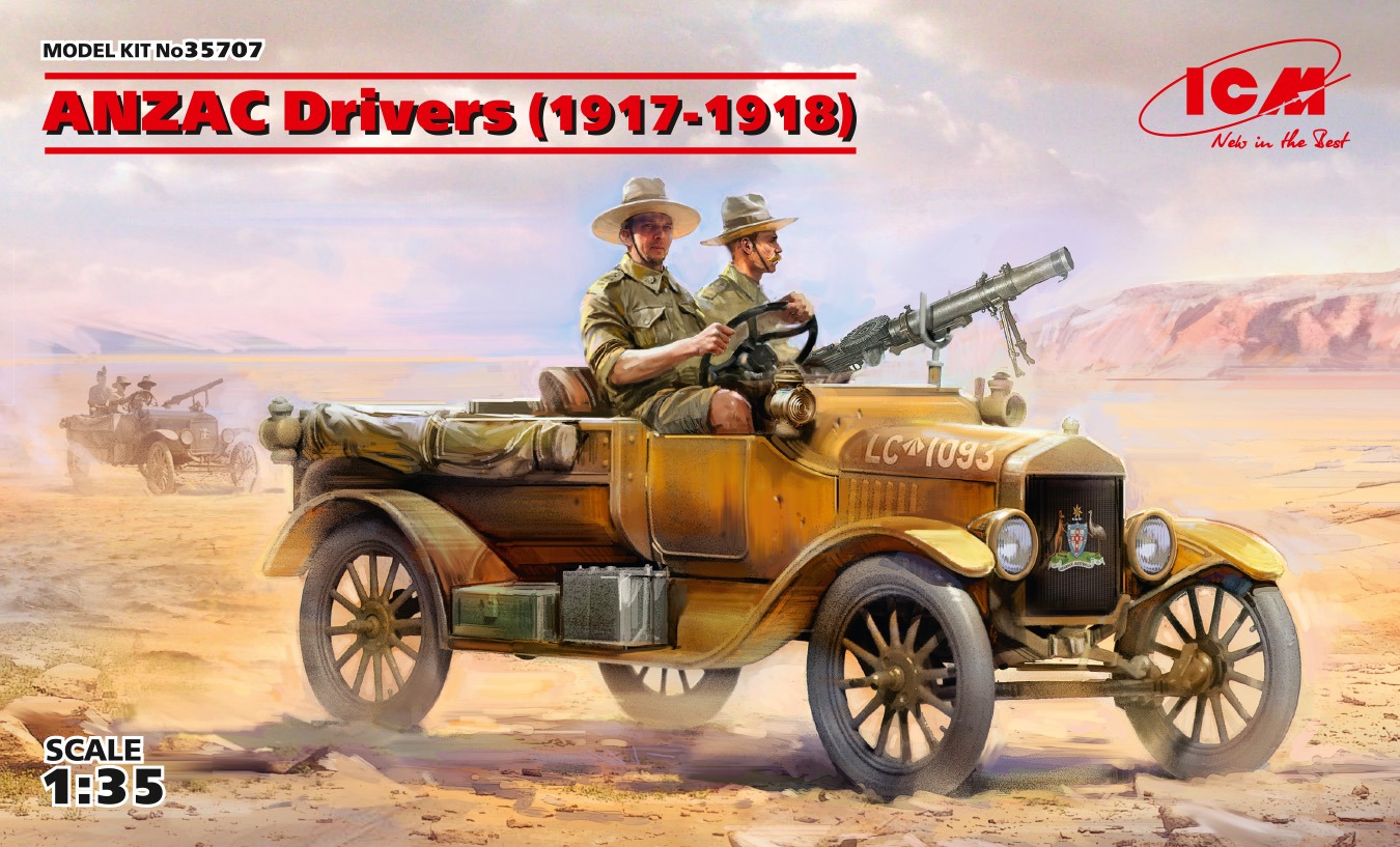 1/35　アンザック ドライバー (1917-1918) - ウインドウを閉じる