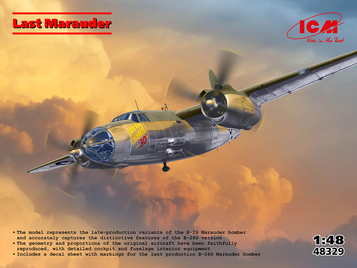【予約する】　1/48　B-26G マローダー「ラストマローダー」