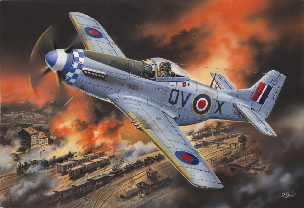 1/48　ムスタングMk.IV-A（Ｄ型）戦闘機英空軍1/48 - ウインドウを閉じる