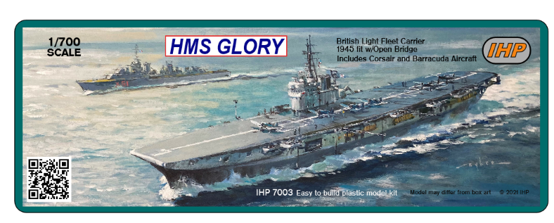 1/700 イギリス海軍 空母 HMS グローリー 1945年 - ウインドウを閉じる