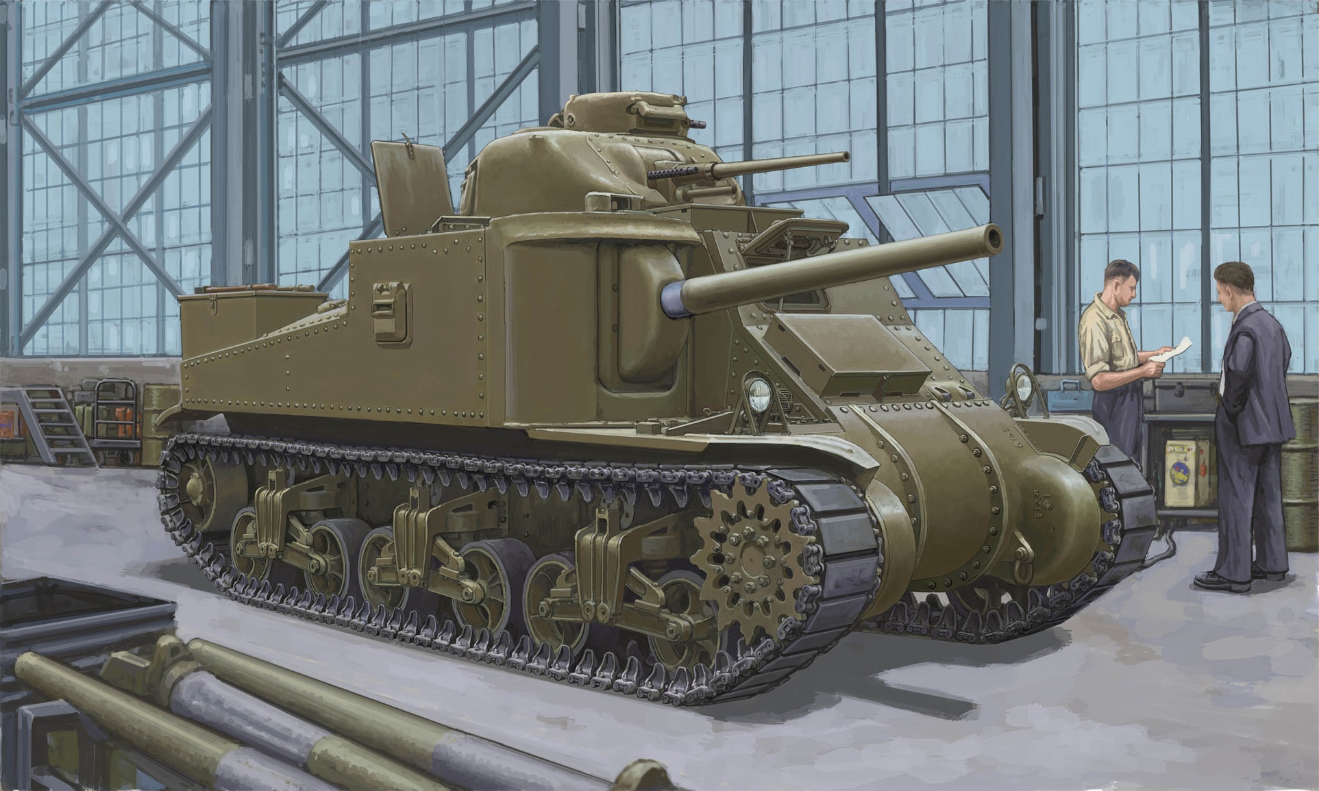 1/35 M3A4 中戦車
