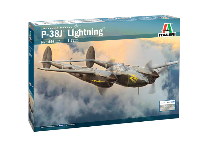 1/72 WW.II アメリカ陸軍 P-38J ライトニング