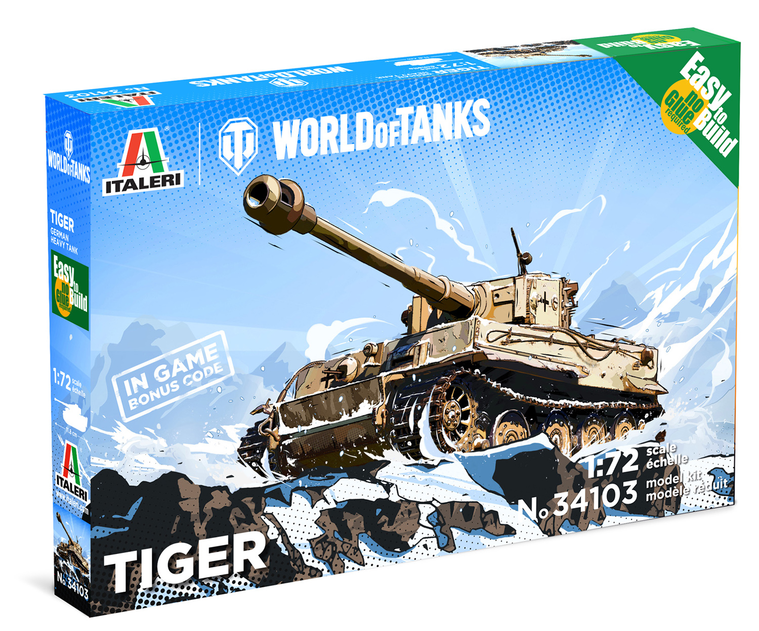 1/72 WW.II ティーガーI World of Tanks - ウインドウを閉じる