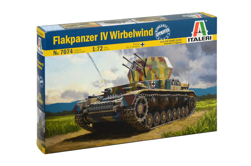 1/72 WW.II ドイツ軍 IV号対空戦車 ヴィルベルヴィント [IT7074 