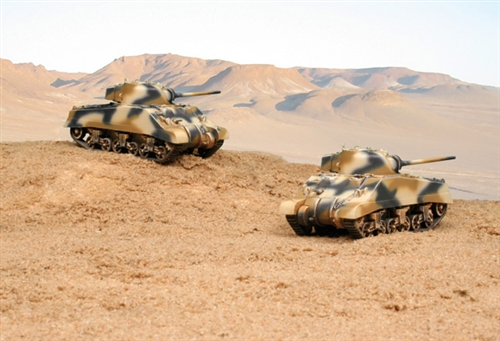 1/72　WW.II 連合軍 M4A2シャーマン3(2輌セット)