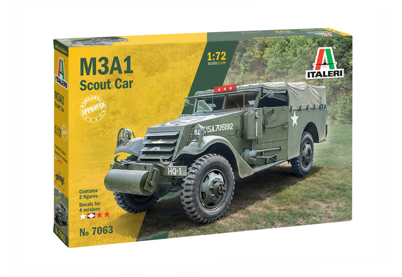 1/72 WW.II アメリカ軍 M3A1 スカウトカー