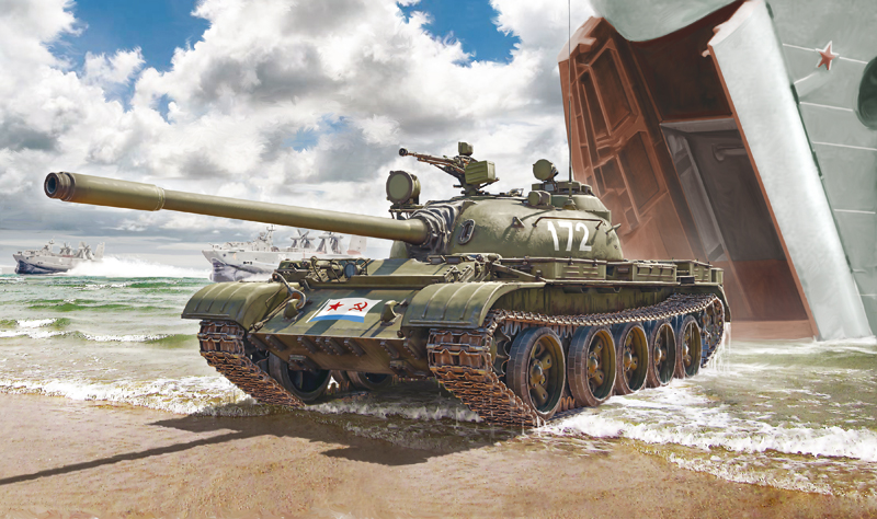 1/72 ソビエト軍 T-55 主力戦車