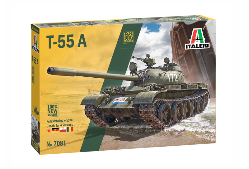 1/72 ソビエト軍 T-55 主力戦車