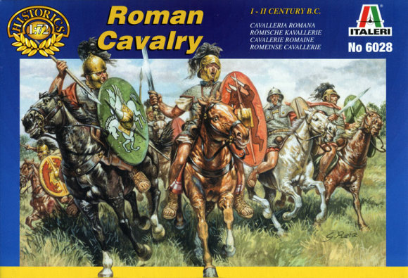 1/72　紀元前1-2世紀 ローマ騎兵 - ウインドウを閉じる