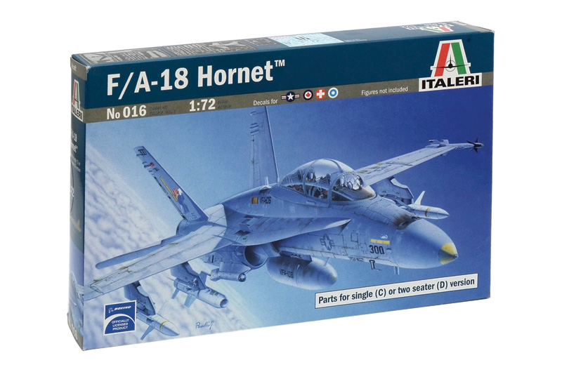1/72 アメリカ海軍 F/A-18C/D ワイルドウィーゼル