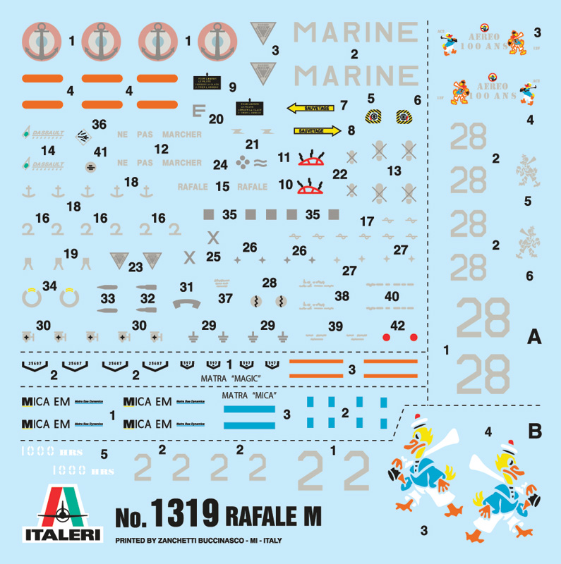 1/72 フランス海軍 ラファール M 対リビア軍事作戦