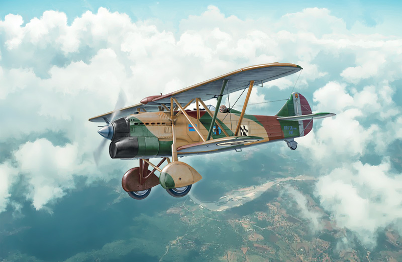 1/72 スペイン内戦 イタリア空軍 CR.32 フレッチア