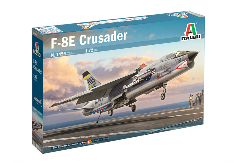 1/72 アメリカ海軍 F-8E クルセイダー VF-11 レッドリッパーズ