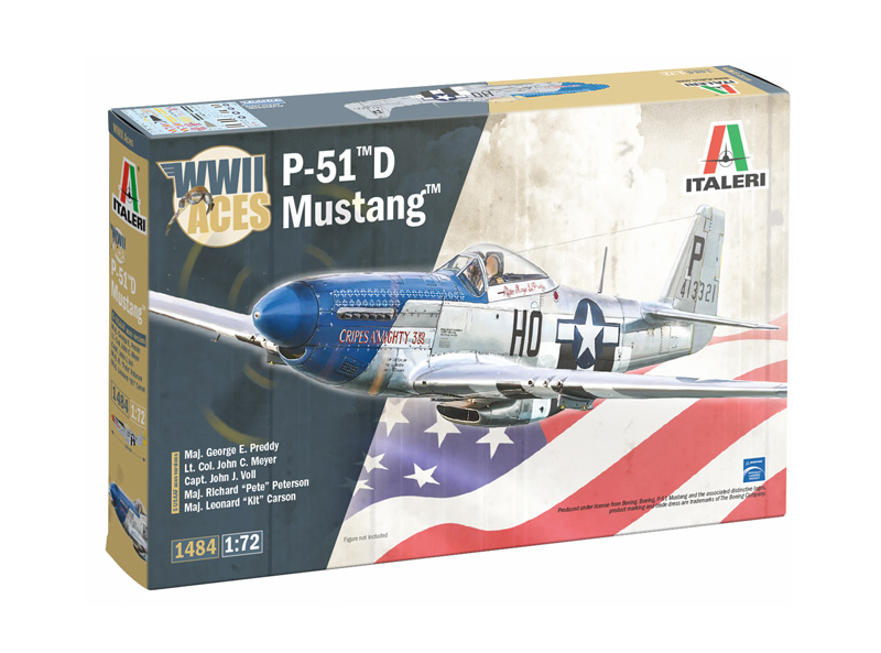 1/72 WW.II アメリカ軍 P-51Dマスタング エース