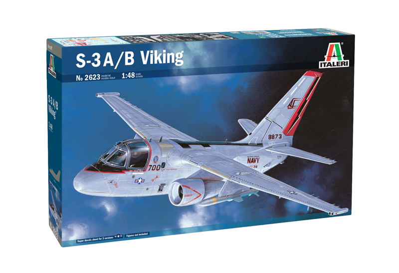 1/48 アメリカ海軍 S-3 A/B バイキング