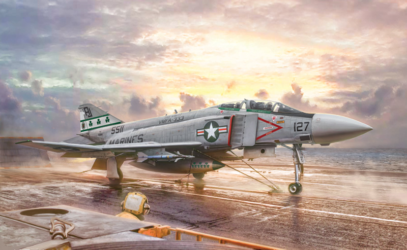 1/48 F-4J ファントム II アメリカ海軍/アメリカ海兵隊/イギリス空軍