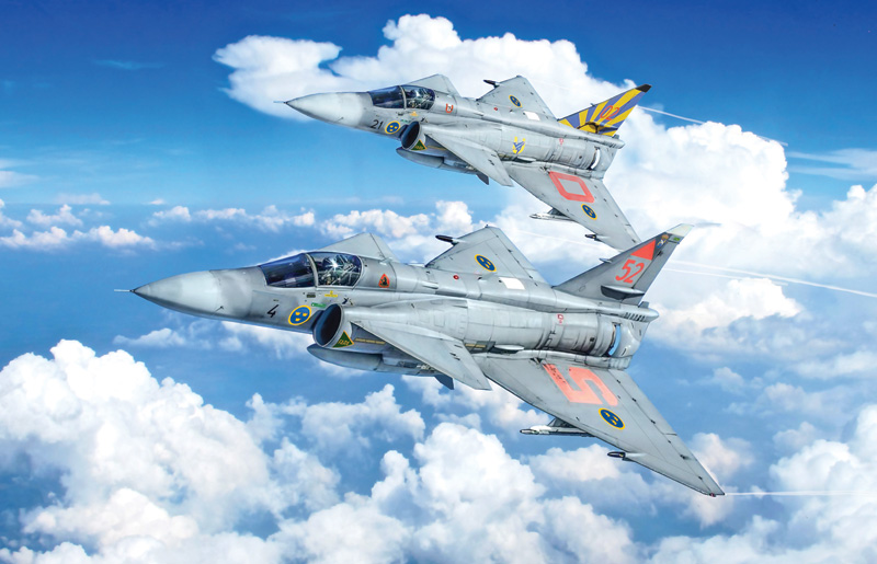 1/48 スウェーデン空軍 サーブ JA 37/AJ 37 ビゲン