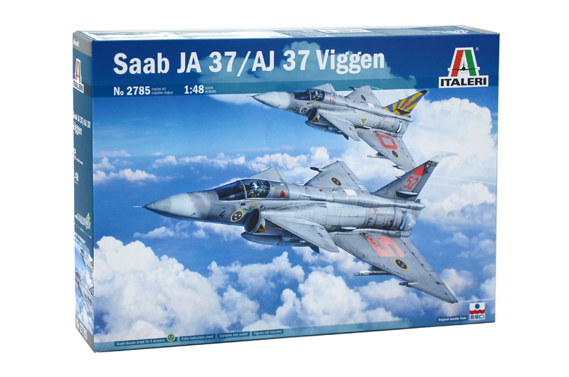 1/48 スウェーデン空軍 サーブ JA 37/AJ 37 ビゲン
