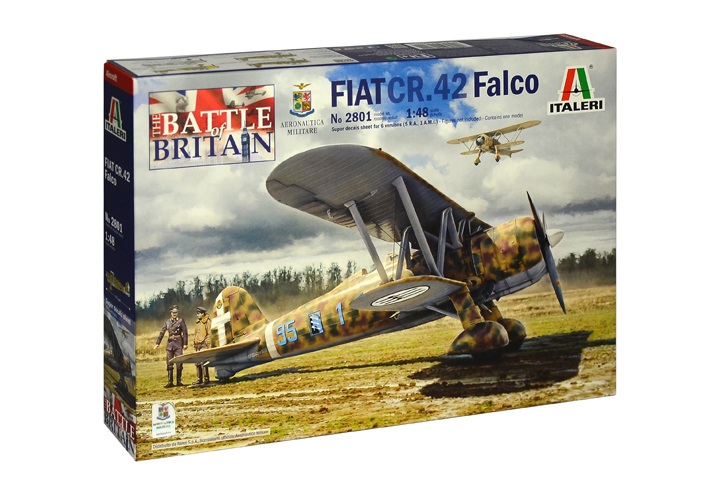 1/48 WW.II イタリア空軍 フィアット CR.42 ファルコ