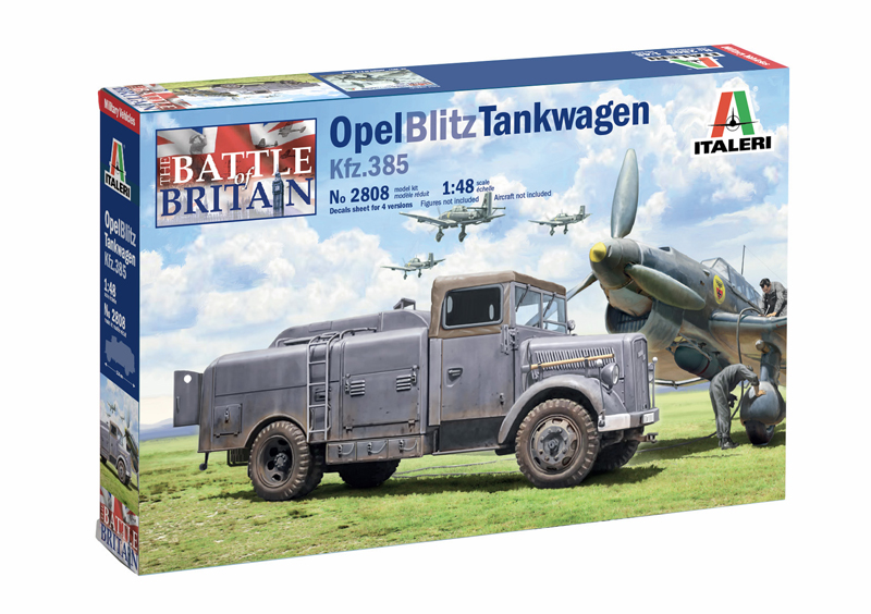 1/48 WW.II ドイツ軍 オペルブリッツ 給油トラック Kfz.385