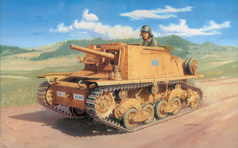 1/35 WW.II イタリア軍 セモベンテ L40 da 47/32