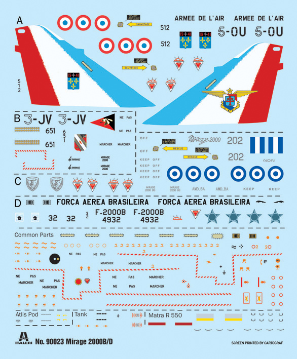 1/72 ミラージュ 2000 D