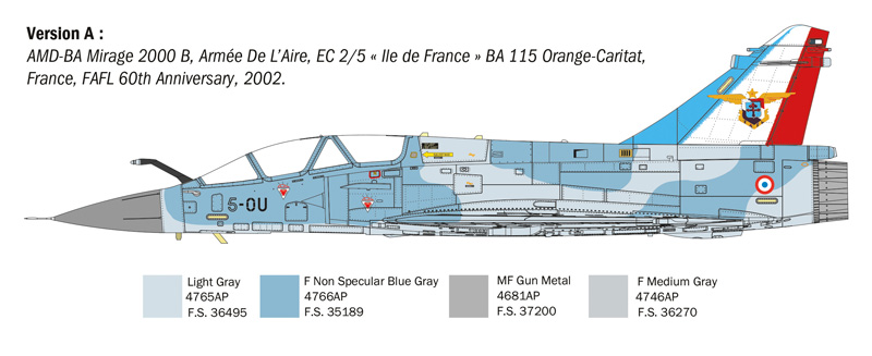 1/72 ミラージュ 2000 D