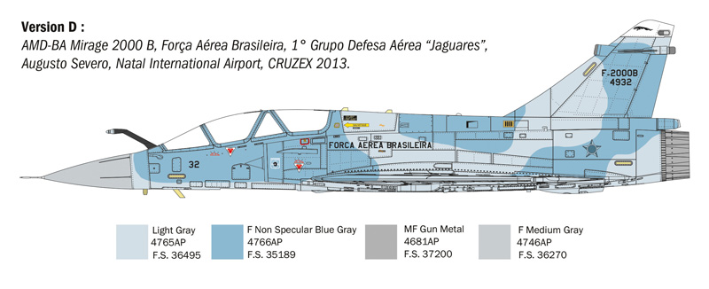 1/72 ミラージュ 2000 D
