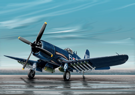 1/72 WW.II アメリカ海軍 F4U-4B コルセア