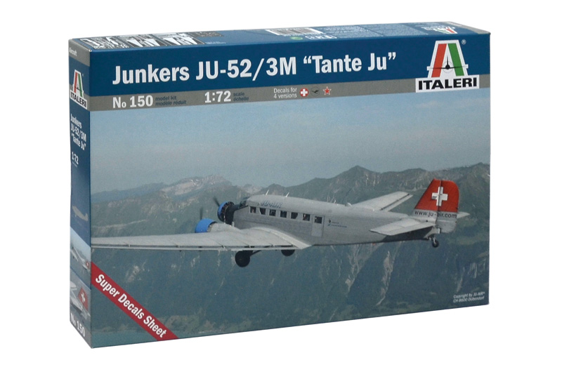 1/72　ユンカース JU52/3M JU-エアー