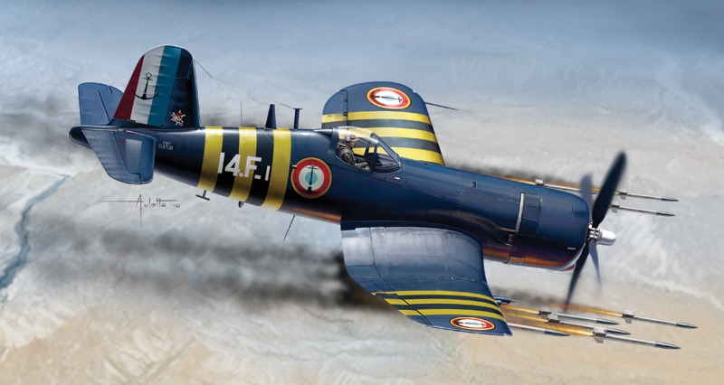 1/72 フランス海軍 F4U-7 コルセア