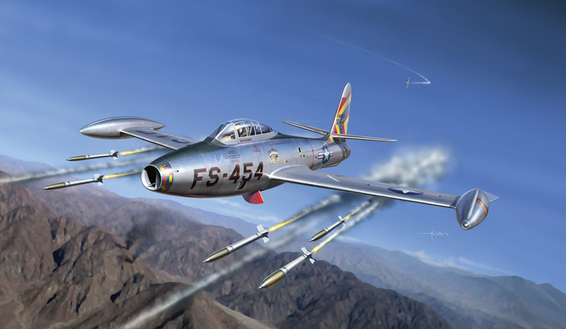 1/72 アメリカ空軍 F-84G サンダージェット