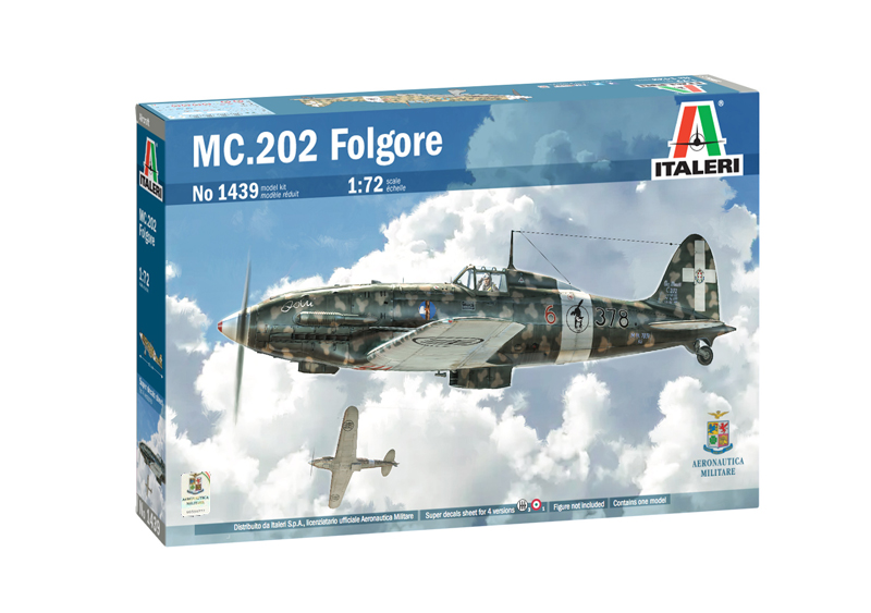 1/72　WW.II イタリア空軍 マッキ MC.202 フォルゴーレ 第378飛行隊
