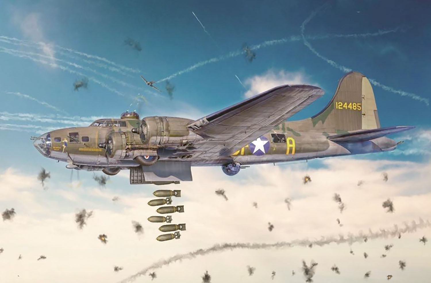 【予約する】　1/72 WW.II アメリカ軍 B-17F フライングフォートレス