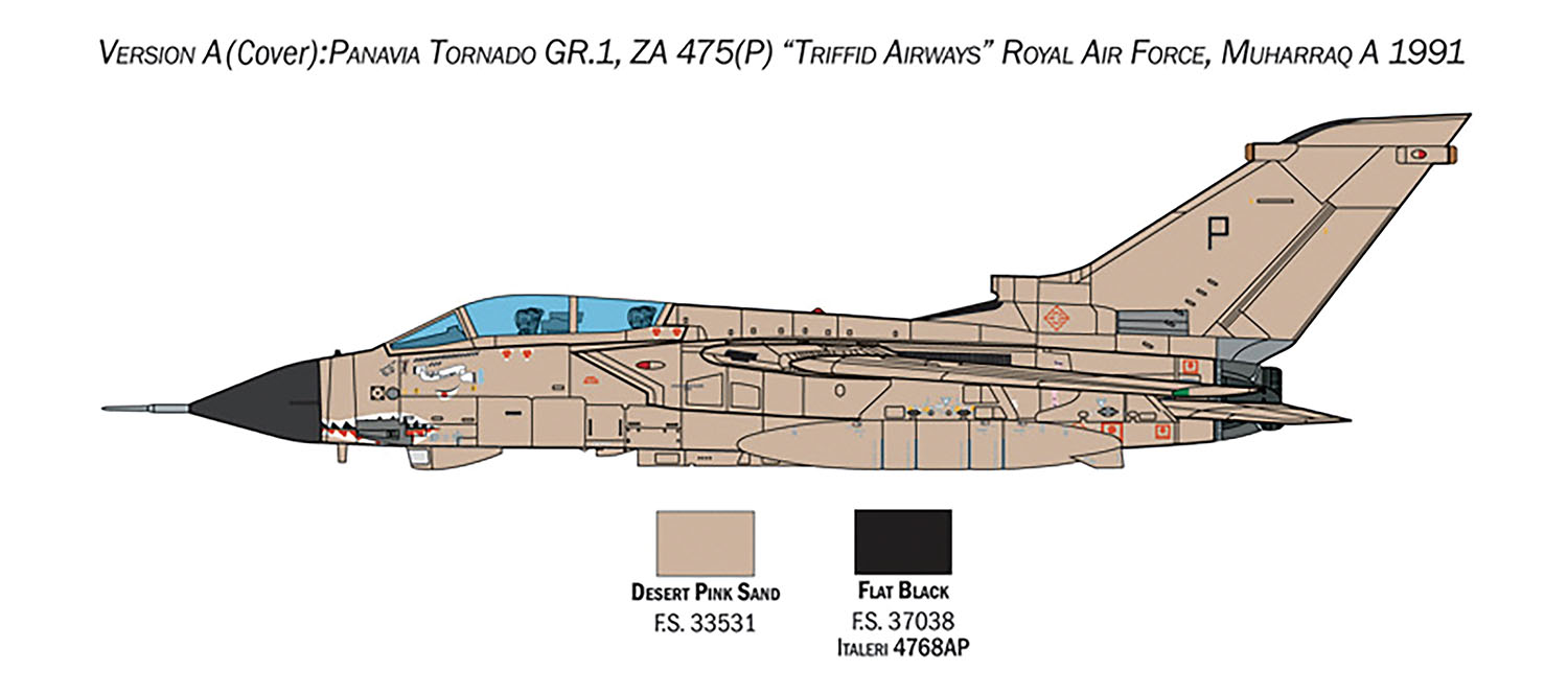 1/48　ウォーサンダー 1/48 トーネードGR.1/IDS 湾岸戦争