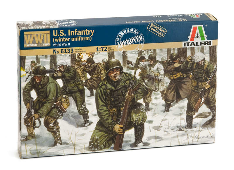 1/72 WW.II アメリカ軍歩兵(冬季装備)