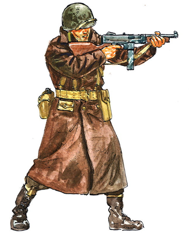 1/72 WW.II アメリカ軍歩兵(冬季装備)