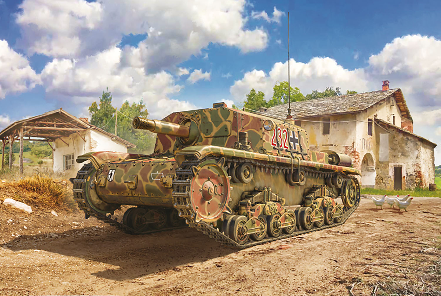 1/35 WW.II イタリア軍 セモベンテ M42 da 75/18