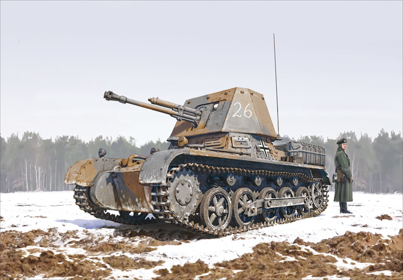 1/35 WW.II ドイツ軍 I号対戦車自走砲
